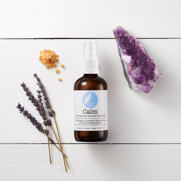 Calm Natural Room & Linen Mist by Corinne Taylor - Lifestyle
