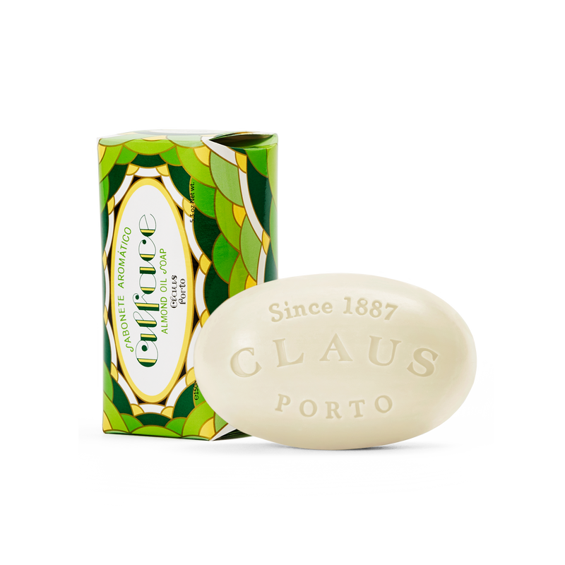 Alface Green Leaf Soap by Claus Porto - Soap and Packaging