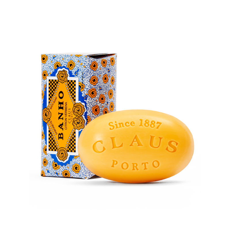 Banho Citron Verbena Soap by Claus Porto - Soap and Packaging