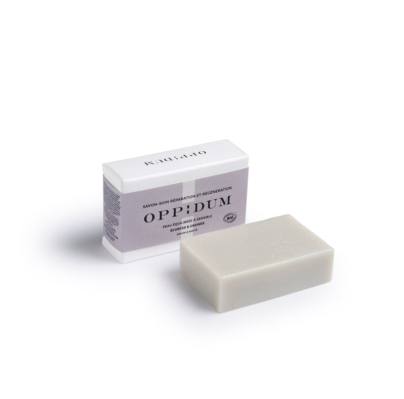 Ecorces et Graines, Barks & Seeds Repairing Soap Bar by Oppidum