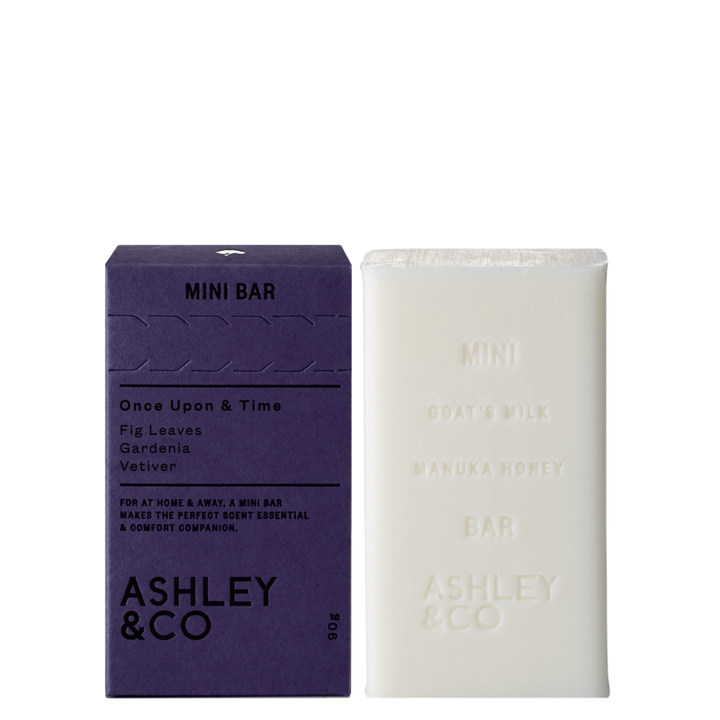 Once Upon & Time Mini Bar, Cleansing Soap Bar by Ashley & Co - Soap and Box