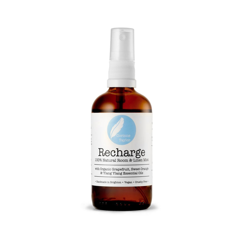 Recharge Aromatherapy Room & Linen Mist by Corinne Taylor - Bottle