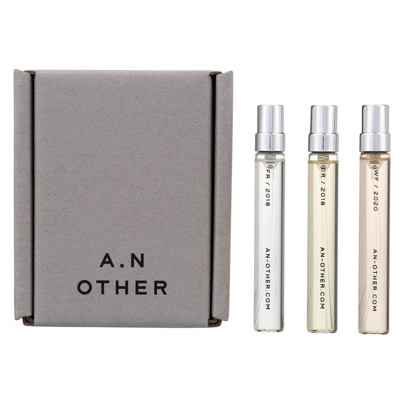 A.N. OTHER | Travel Trio Set | Scent Lounge | Product Image & Box White Background