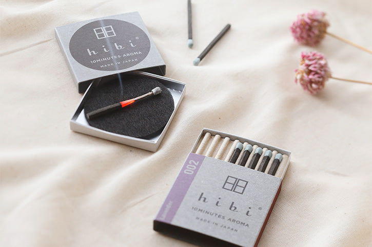 Scent Lounge Hibi Incense Matches Lavender Mat - Lifestyle